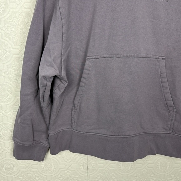 Calvin Klein Hoodie Lavender Lilac Purple Sweatshirt Pullover Boxy XL Terrycloth - Picture 3 of 7
